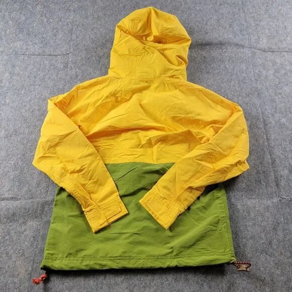 LL Bean x Todd Snyder Anorak 1/2 Zip Pullover Jacket size XS Yellow Green NWT